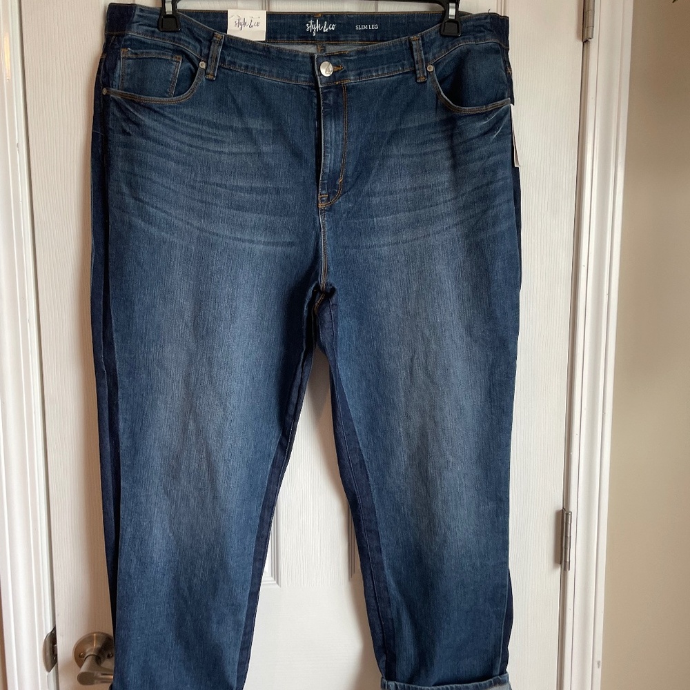 Style & Co. women's jeans size 24W new with tags!!
